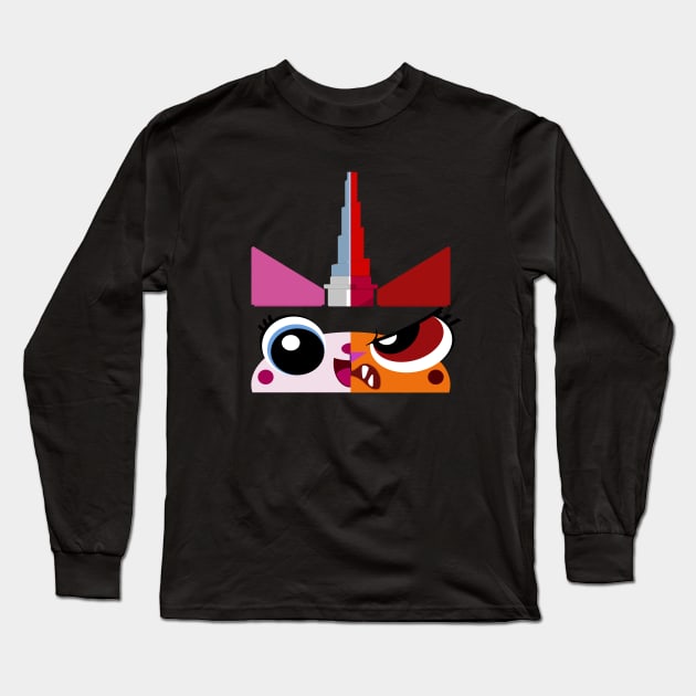 Dual Unikitty Long Sleeve T-Shirt by Jetfire852